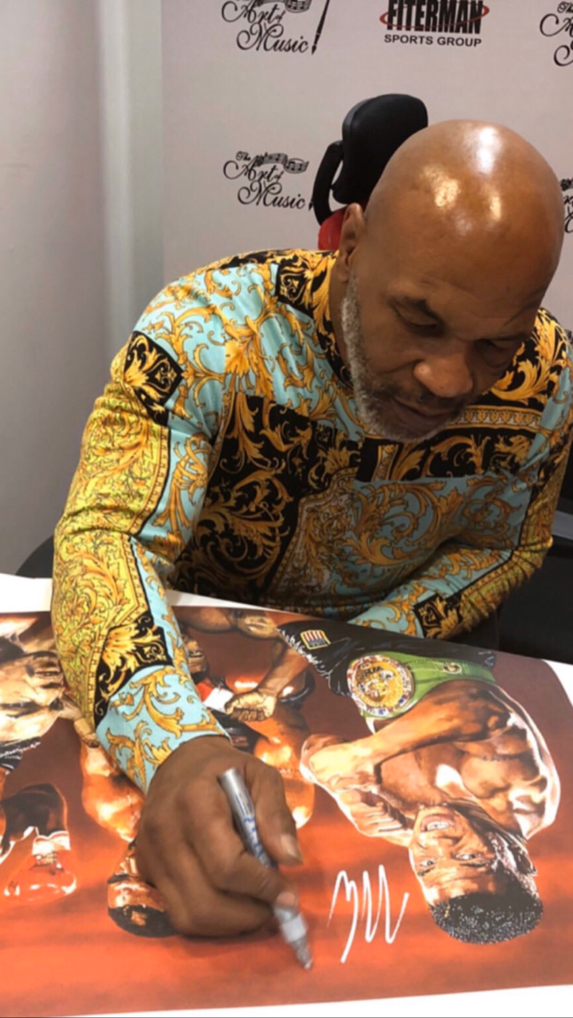 Tyson Fury Art Print By Killian – Boxing Fan Wall Decor
